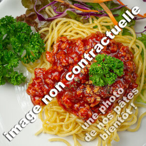Tagliatelles à la bolognaise
